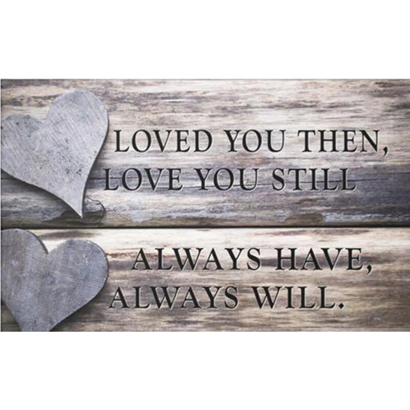 

Full Square/Round Drill 5D DIY Diamond Painting "love you Text" 3D Diamond Embroidery Cross Stitch Home Decor yy536