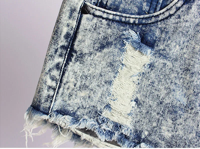 2020 модные летние шорты для женщин с бахромой рваные высокой талией женские брюки