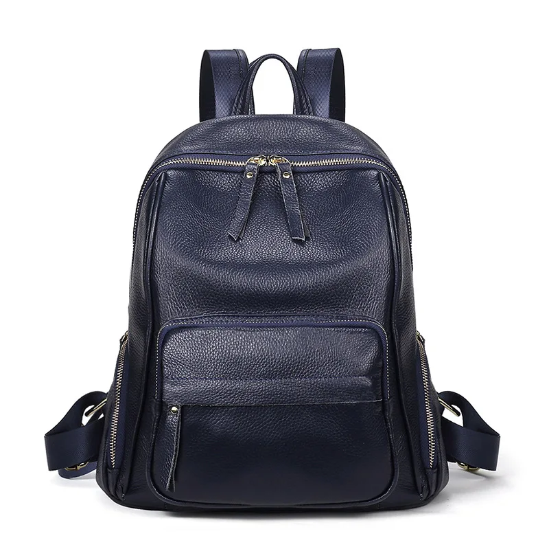 Женский рюкзак из натуральной кожи повседневный 100% для девушек и студенток |