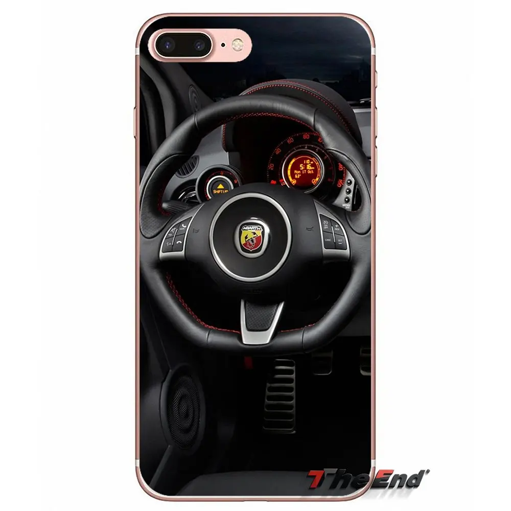 Супер автомобильный чехол с логотипом abarth для мобильного телефона Samsung Galaxy S2 S3 S4 S5