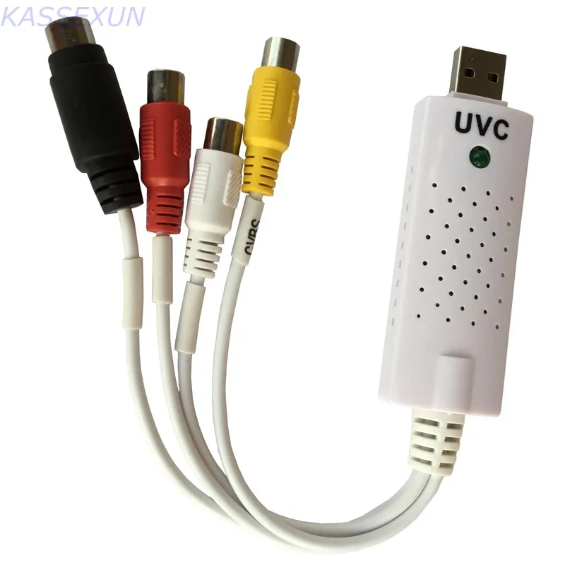 2017 Новый UVC USB2.0 видео Захват конвертировать Аналоговое аудио в цифровой для windows10