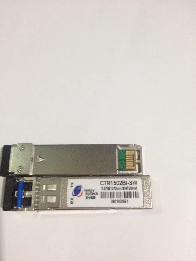

CTR1502BI-SW 2.67G/1310nm/SMF 20KM Fiber Optic Equipment
