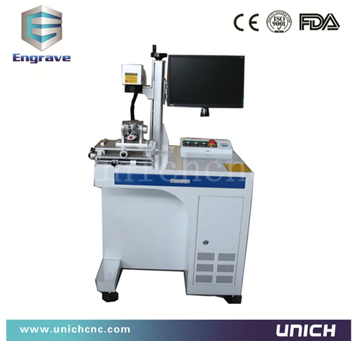 Лазерная маркировочная машина 30 Вт для гравировки логотипа на палец|Фрезы по