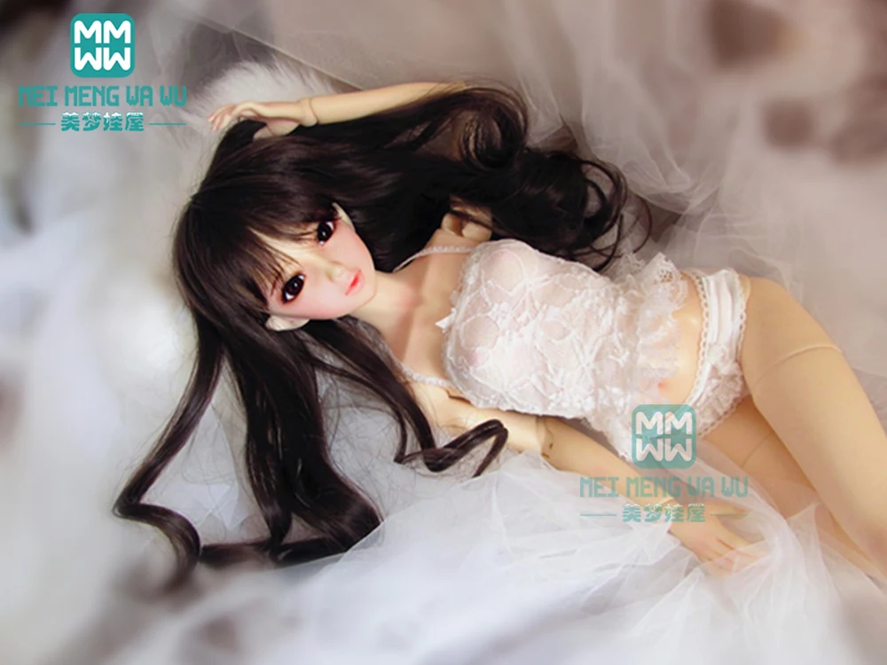 BJD аксессуары модный белый кружевной комплект нижнего белья для 60 см 1/3 BJD DD SD кукольная одежда