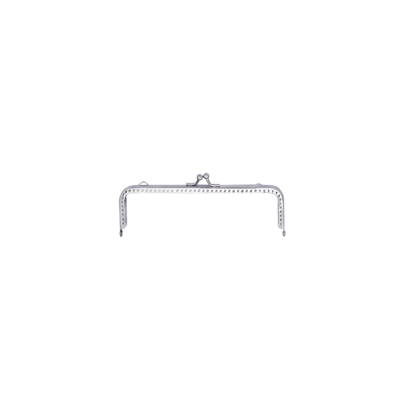 12.5cm Double circle LMDZ 1 шт. 7 Размер Квадратная Металлическая Рамка Поцелуй застежка для ручки сумки кошелек аксессуары DIY Модные Винтажные женские сумки аксессуары - Цвет: 12.5cm Double circle
