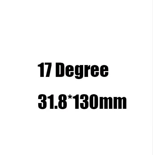 17 degree 130mm TOSEEK Сверхлегкий матовая UD полностью из углеродного волокна, руль mtb вынос руля для горного велосипеда части 6/17 угол 31,8x60/70/80/90/100/110/120/130 мм - Цвет: 17 degree 130mm