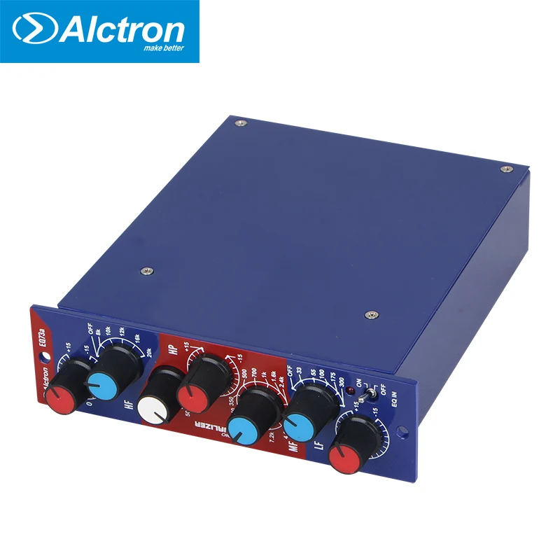 Alctron EQ73a серия 500 высококачественный эквалайзер микрофон/инструмент