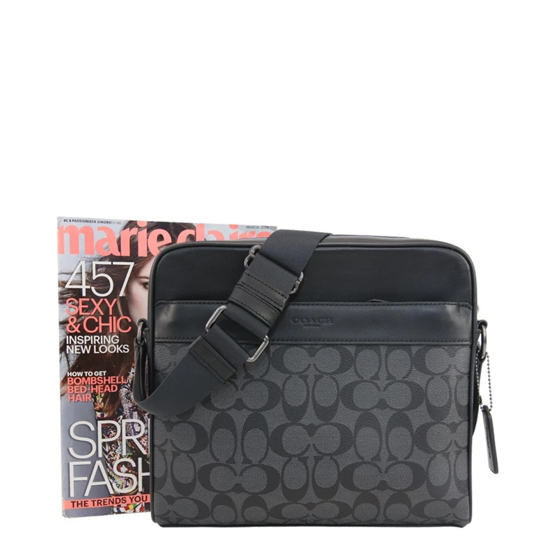 Сумка для камеры COACH F28456 CHARLES из фирменного холста| |
