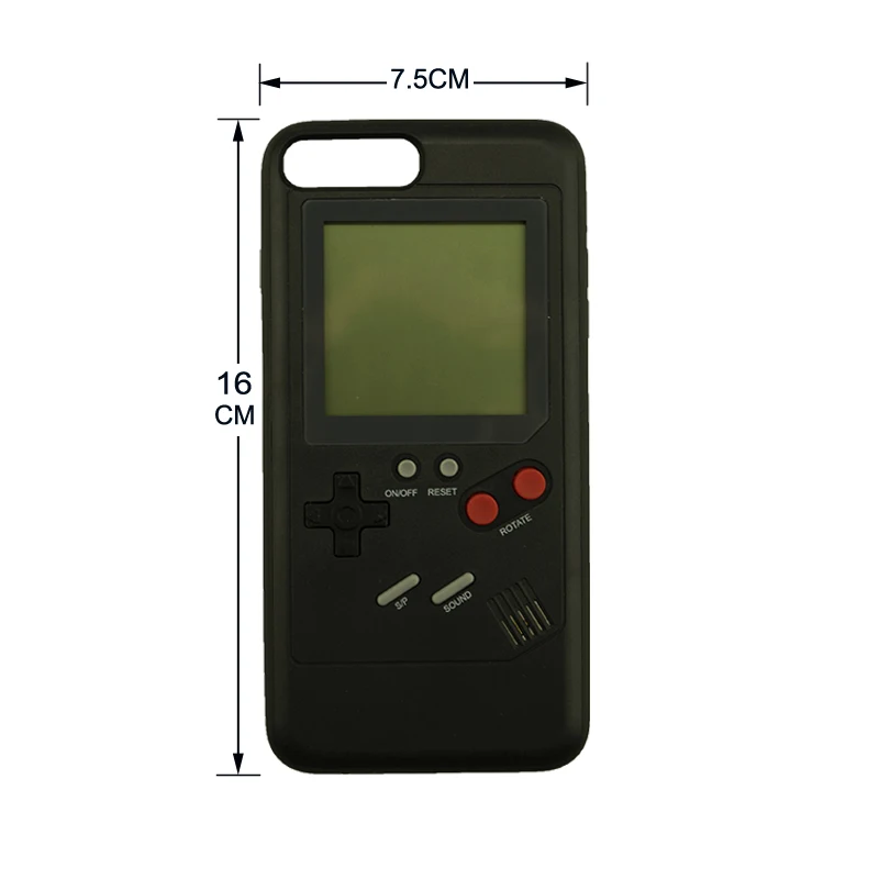 Чехлы для телефона GB Gameboy Tetris iPhone 6 6S 7 8 Plus мягкий чехол игровой консоли Blokus Iphone
