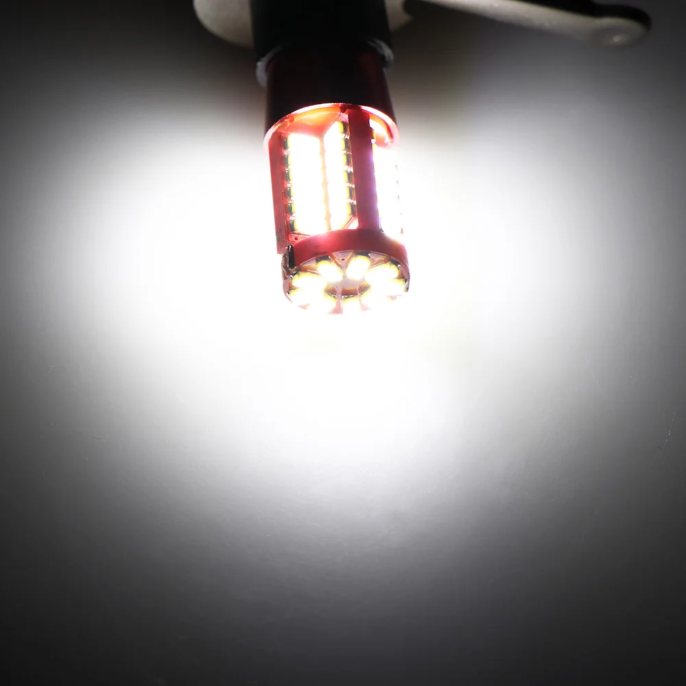 1 шт. супер яркий белый светодиодный фонарь H3 57 SMD 3014 лампа для противотуманных фар