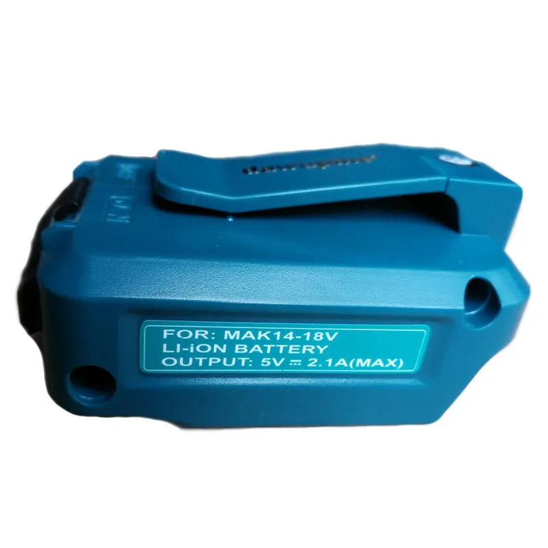 ADP05 Зарядное устройство USB разъем питания для Makita 18 в 14,4 В батарея BL1830 BL1430 2Ah 3Ah 4.5Ah 5Ah 6Ah Зарядное устройство USB адаптер