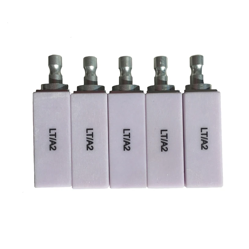 

5pcs/ lot B40 LT BL Dental Lithium disilicate blocks Cerec Cad Cam blocks for Sirona CAD CAM