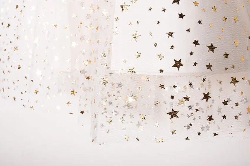 Летнее вечернее платье для девочек 2018 детские платья Сетчатое осеннее принцессы