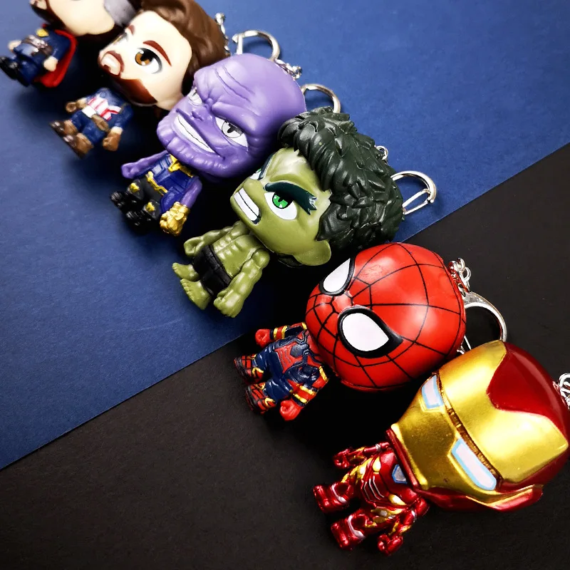 Marvel legends Аниме Фигурка Подвеска из ПВХ брелок идеальное качество аниме-фигурка