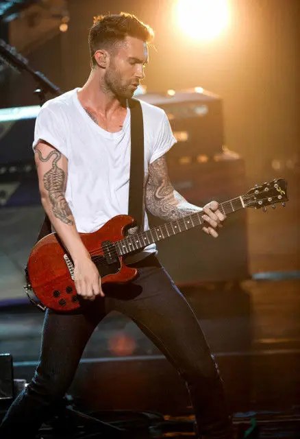 Adam Levine 5 индивидуальный лучший стильный модный современный плакат размер (50x76 см)