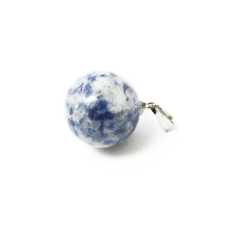 Подвеска из натурального драгоценного камня 14 мм|pendant sapphire|pendant acrylicpendant pewter |