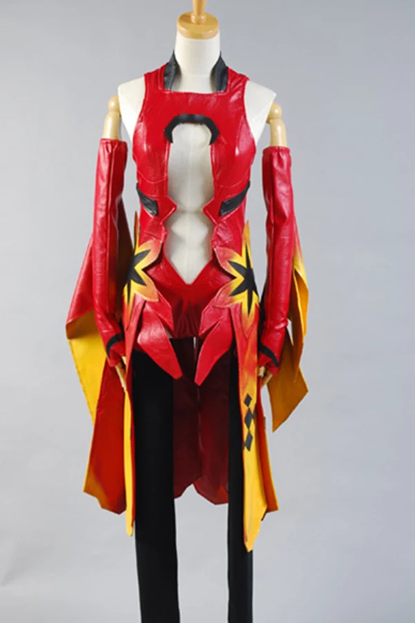 Карнавальный костюм Guilty Crown Inori Yuzuriha|costume scarf|cosplay coatcosplay mask |