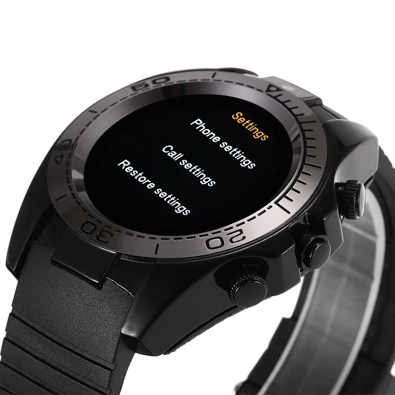 W007 Смарт часы для телефона Bluetooth спортивные умные мужчин Android IOS камера носимые