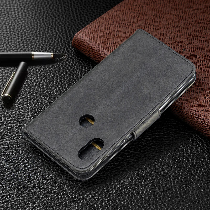 Винтажный чехол из искусственной кожи для Xiaomi Redmi 7 Note 6 Pro 5 Plus 6a A2 lite бумажник