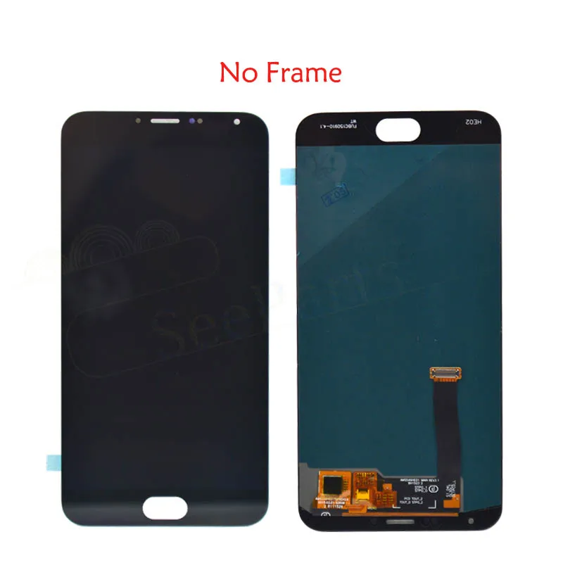Протестированный Meizu MX5 ЖК-дисплей+ дигитайзер сенсорный экран Стекло запасные части Meizu mx5 ЖК с рамкой