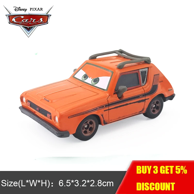 Disney Pixar Cars 2 Grem 1:55 металлический литой автомобиль Развивающие игрушки модель
