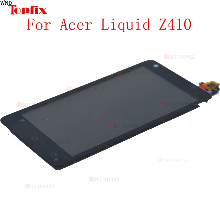 4 5 &quot3 дюйма Оригинальный ЖК для Acer Liquid Z410 дисплей кодирующий преобразователь