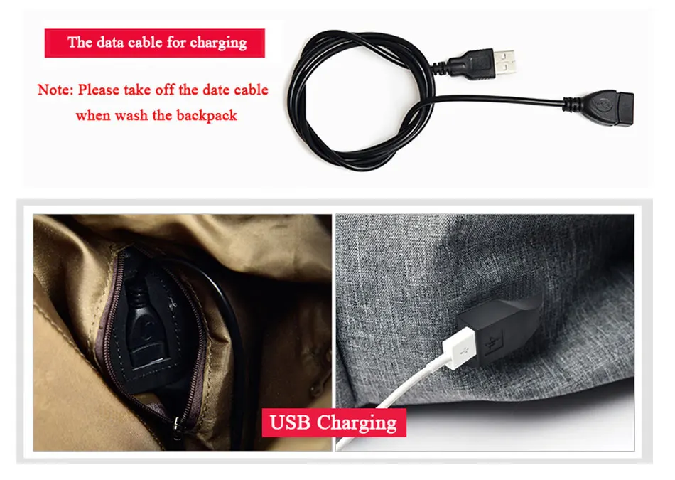 Модный рюкзак для ноутбука с usb зарядкой для женщин и мужчин, школьный рюкзак, женский рюкзак Mochila, рюкзаки для девочек-подростков, рюкзак для путешествий