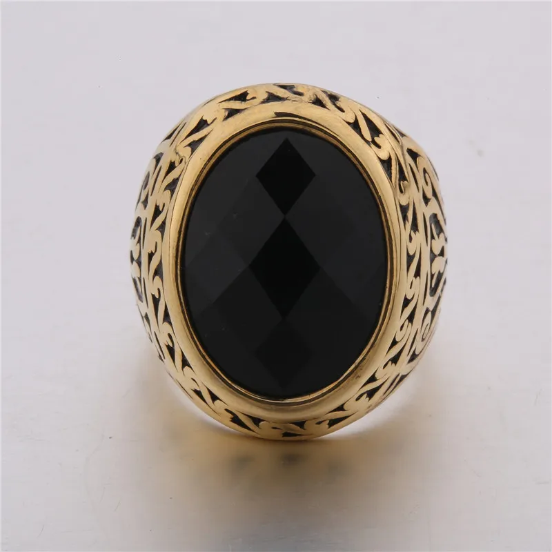 MOLIAM мужские кольца черные/синие камни ювелирные изделия из нержавеющей стали