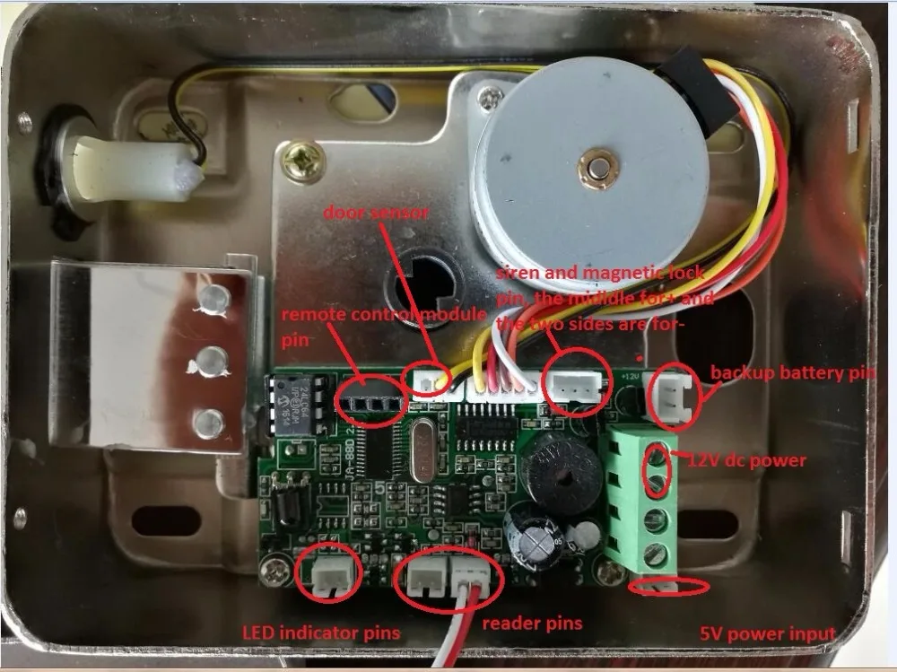 LPSECURITY наружного использования домашние ворота завода Электрический дверной замок с EM 125 кГц RFID считыватель 10 тегов или 2 тега