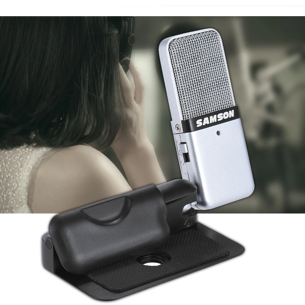 Samson GO Mic Мини Портативный конденсаторный микрофон с зажимом дизайн USB разъем совместим с Mac или PC Музыка Подкаст