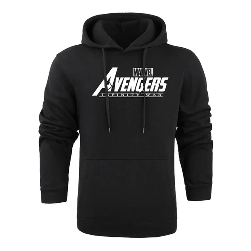 Горячая MARVEL Мстители Бесконечная война 2018 осень и зима Марка кофты Для мужчин