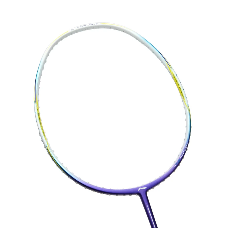 Li Ning WINDSTORM 600 ракетки для бадминтона одна ракетка суперлегкие из углеродного