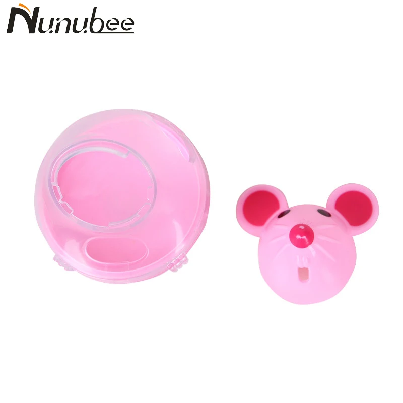 Nunubee Мышь Форма Pet утечки Еда мяч собака игрушка устойчива зубы укус Игрушки для
