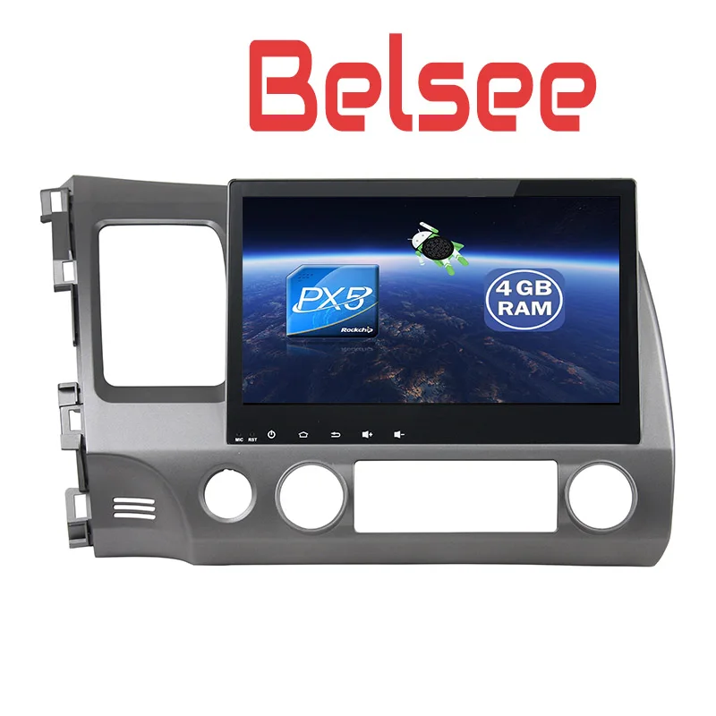 Belsee Android 8 0 автомобильный Радио GPS навигация головное устройство стерео