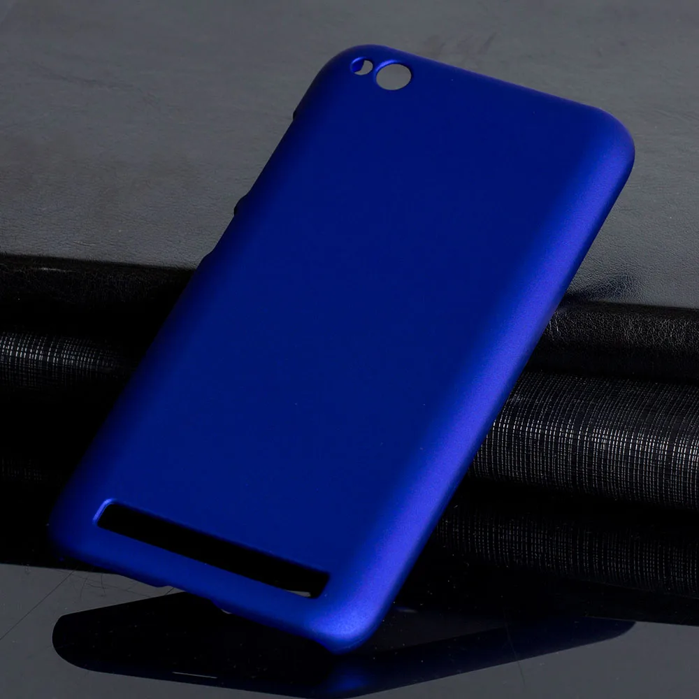 Матовая Пластик Coque 5.0For Xiaomi Redmi 5A чехол для Xiaomi Redmi 5A Redmi5A телефона чехол-лента на заднюю панель - Цвет: Blue