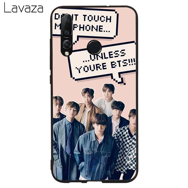 Мягкий чехол Lavaza Don't Touch My Phone для Huawei Honor 6 7A Pro 7C 8C 7 8X 8 9 10 lite Note10 |