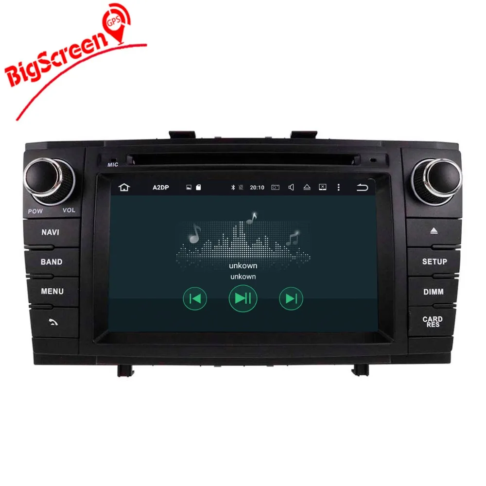 Android 9.0 Octa 8 Core Car DVD Player GPS Navigation For Toyota Avensis T27 2009-2015 Record Headunit Multimedia Stereo Radio | Автомобили