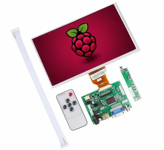 9 дюймовый оранжевый Pi PC Banana M3/Pro ЖК экран TFT монитор AT090TN10 + комплект HDMI VGA входная