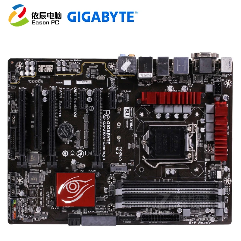 GIGABYTE GA Z97X Gaming 3 настольная материнская плата LGA1150 i3 i5 i7 DDR3 USB3.0 32G ATX|Материнские
