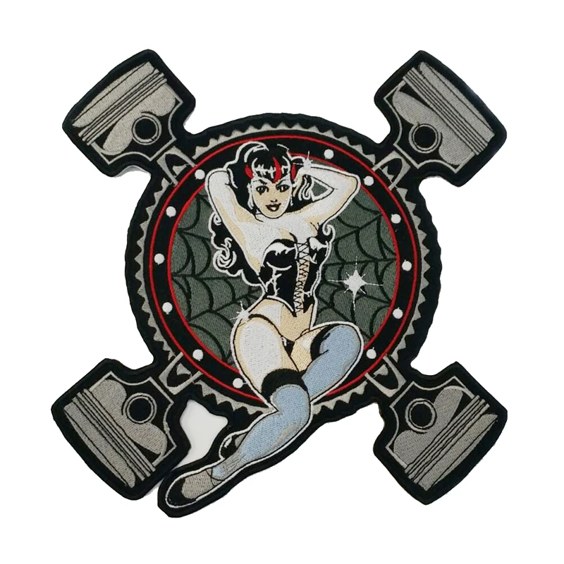 Одежда с вышивкой для ухода за мотоциклом|patches embroidered|patch clothesembroidered patch |