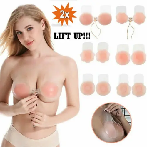 2019 женский Силиконовый бюстгальтер Невидимый пуш ап сексуальный регулируемый