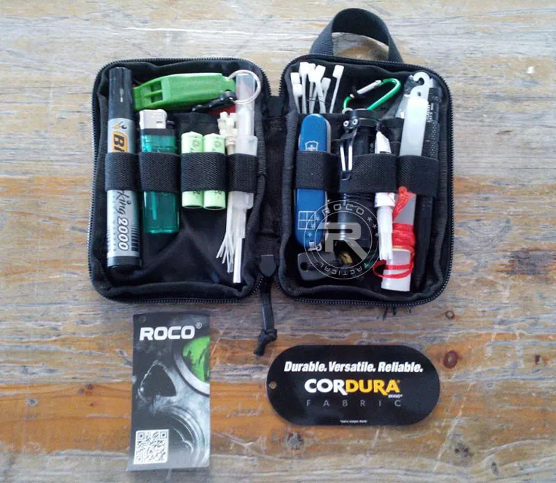 ROCOTACTICAL, военный кошелек, карманный, EDC, для путешествий, военный, спортивный, карманный органайзер, военный, универсальный, для телефона, сумка, Cordura, нейлон