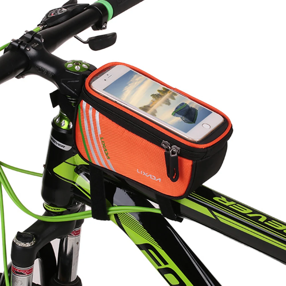 Велосипедная сумка Lixada для горного велосипеда на верхнюю трубу рамы сумки