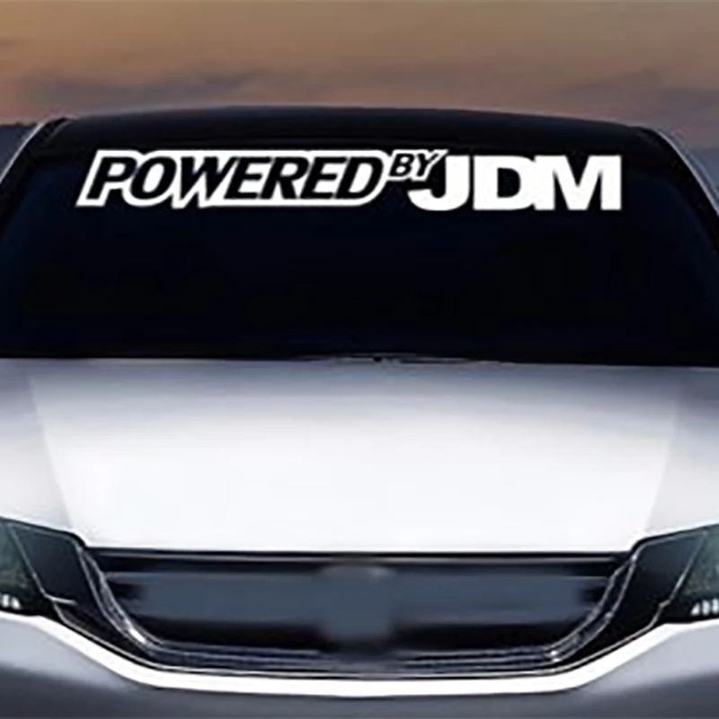 5*45 см Питание от батареи дрейф Jdm Гоночный лобового стекла баннер винил наклейка
