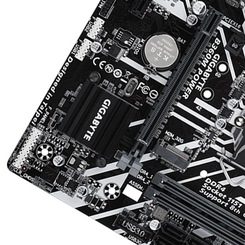 GIGABYTE GA-B360M питания для рабочего стола материнской платы LGA1151 i3 i5 i7 DDR4 32G M.2 микро-atx корпус