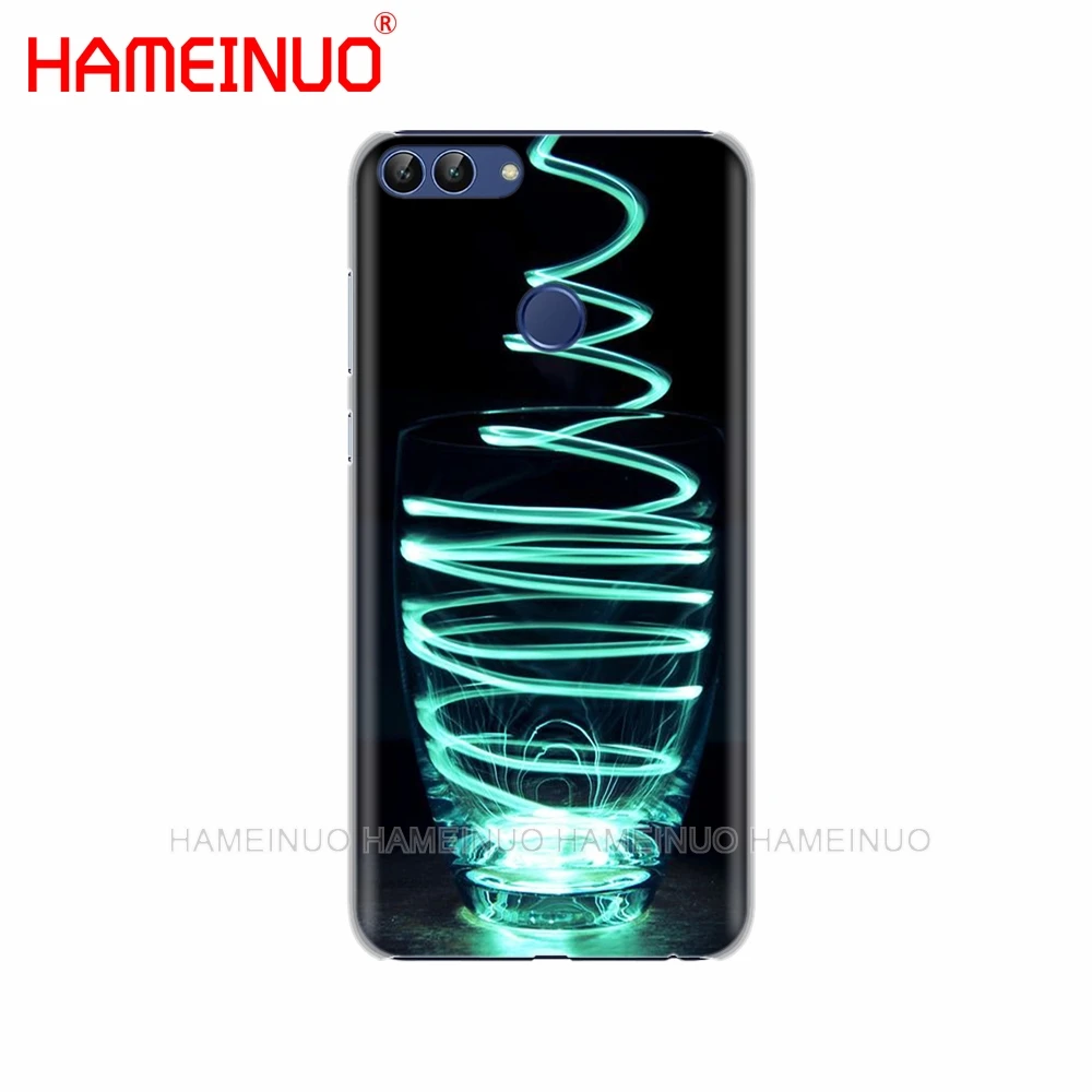 HAMEINUO Чехол для мобильного телефона с неоновым рисунком huawei Honor Y5 7C Y625 Y635 Y6 Y7 Y9 2017 2018