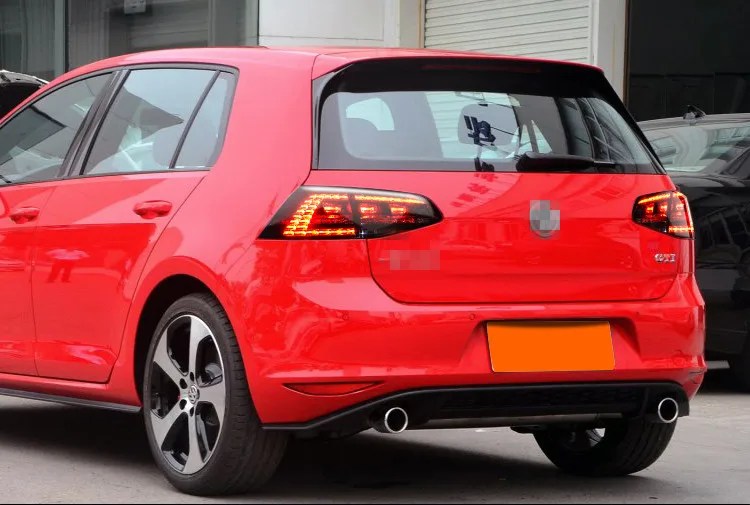 Capqx 4 шт./компл. для VW Golf 7 MK7 2013 задний светодиодный фонарь светильник фонарь стоп-сигнала Хвост светильник стоп-сигнала