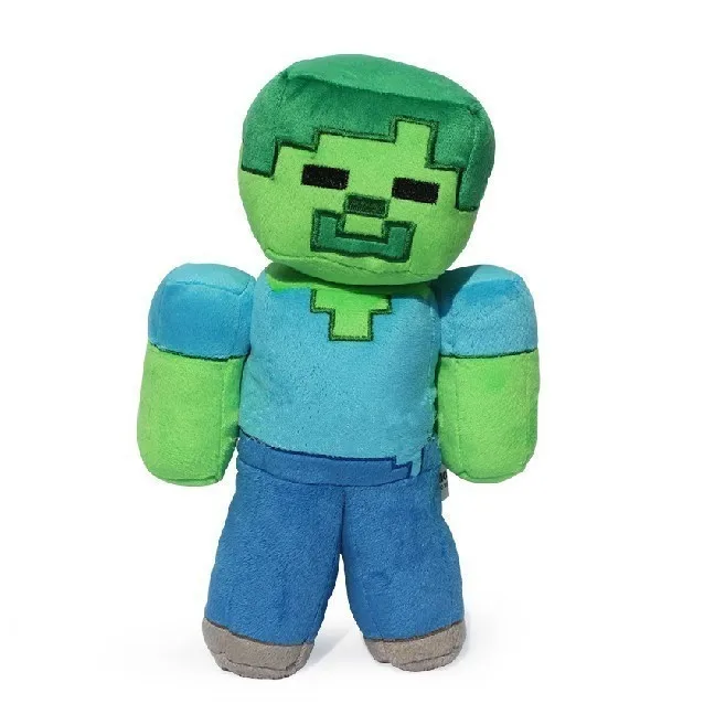Minecraft плюшевые Игрушечные лошадки 18 см зеленый Куклы Мягкие мягкие для малыша
