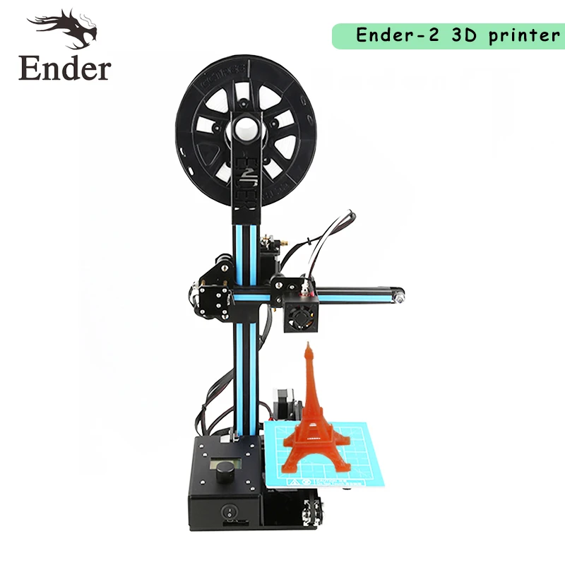 2019 Высокоточный Ender-2 3D принтер DIY KIT Reprap Prusa i3 мини машина полностью металлический