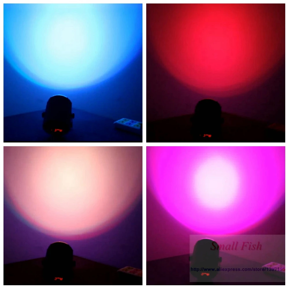 

High quality 12PCS RGB 3IN1 SMD 5050 LED Par Stage Light 40W LED RGBW 4IN1 Par LED lighting For Club Dj Show Home Party Ballroom